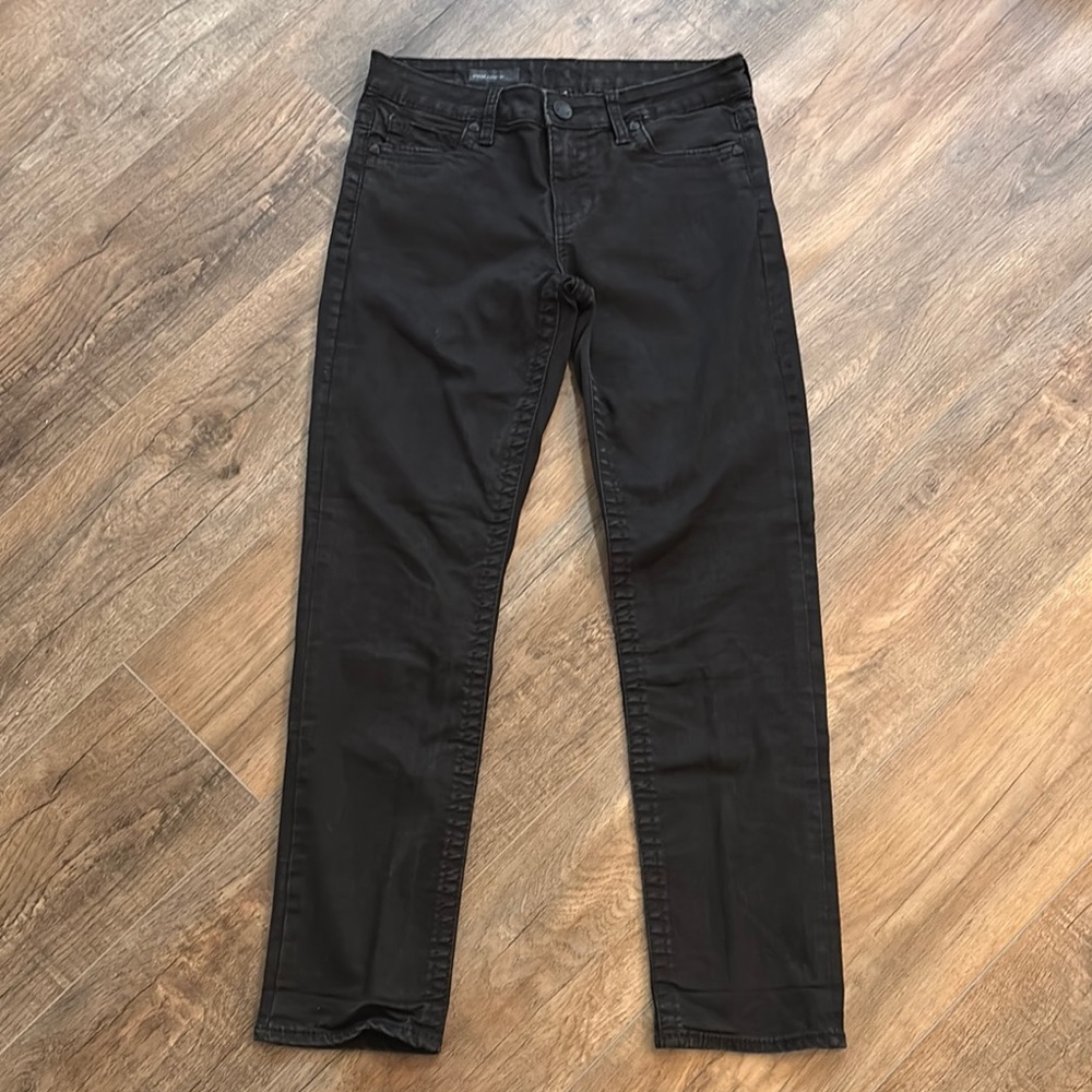 Kut from the Kloth Women’s‎ Black Straight Leg Jeans Size 6 Large Seams